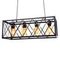 Подвесная люстра Lumina Deco Nortis LDP 11535-4 BK