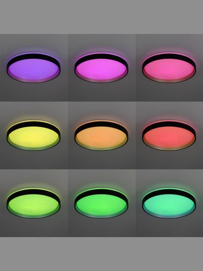 CL753451G ENZO Черный+Золото LED Св-к с пультом