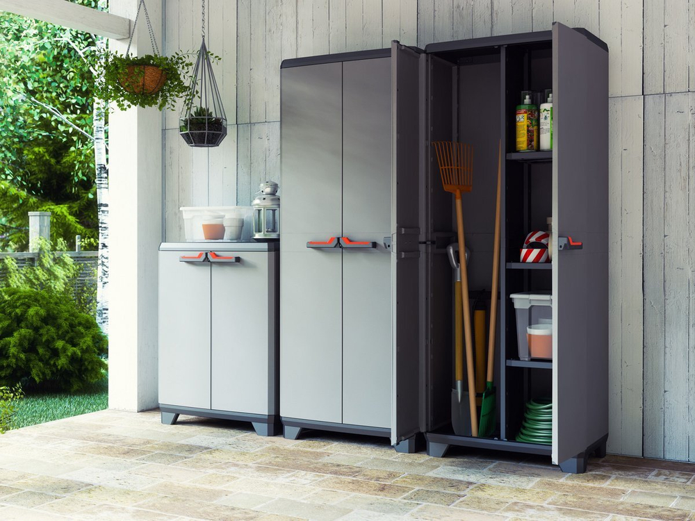 Пластиковый шкаф Keter Stilo Tall Cabinet