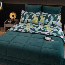 Комплект постельного белья Сатин Velouria Luxe/Велюрия Люкс с Одеялом VL016