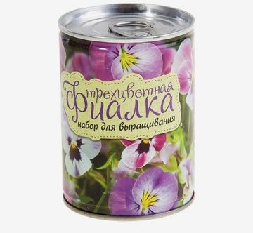Растущая трава Фиалка трехцветная