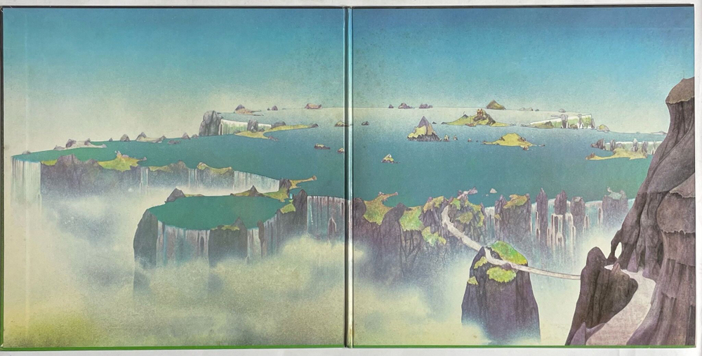 Винтажная виниловая пластинка LP Yes Close To The Edge (Japan 1972) (No Obi) The Solid Time Of Change