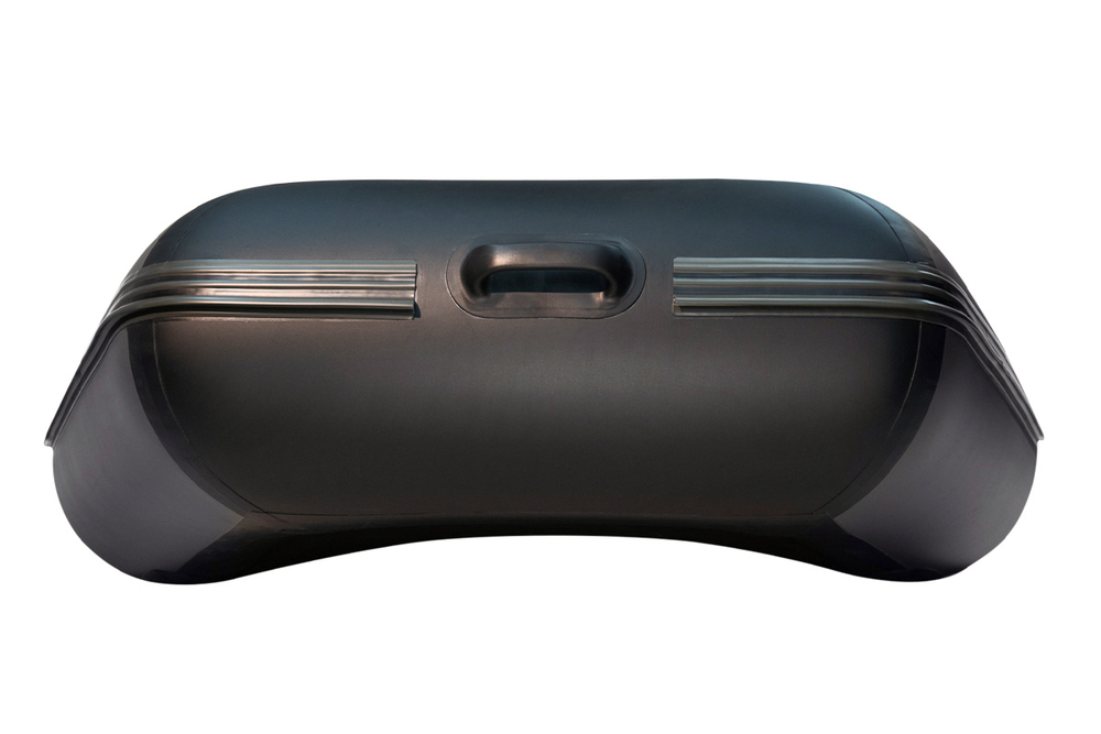 Броня-300 М серый-черный (лодка ПВХ с усилением)