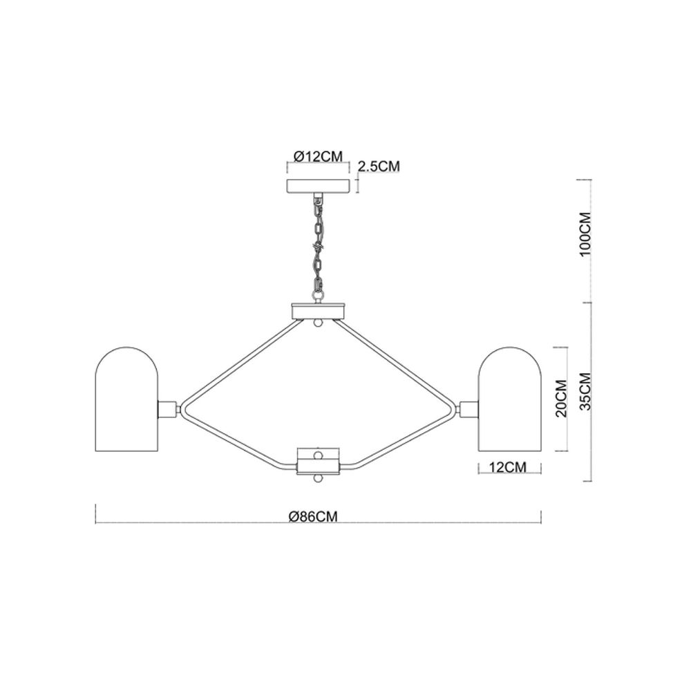 Подвесная люстра Arte Lamp