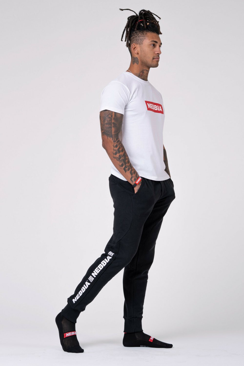 Футболка NEBBIA Men's T-shirt 593 Белая