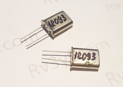 Кварц 12,093 МГц  Б2 (РК379М, HC49U, МА, КА)
