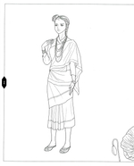 World Girl. Coloring Book