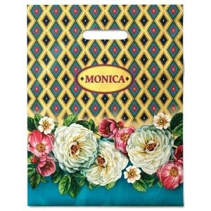 Пакет прорубная ручка Россия 31*40 см 60 мкм ПВД Моника  1 шт 500 шт/кор