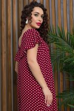 Платье Вечер свиданий (бордовое) П13276-16М LT Collection