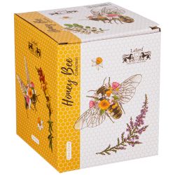 БАНКА С КРЫШКОЙ LEFARD "HONEY BEE" 13*12 СМ 750 МЛ (КОР=24ШТ.)