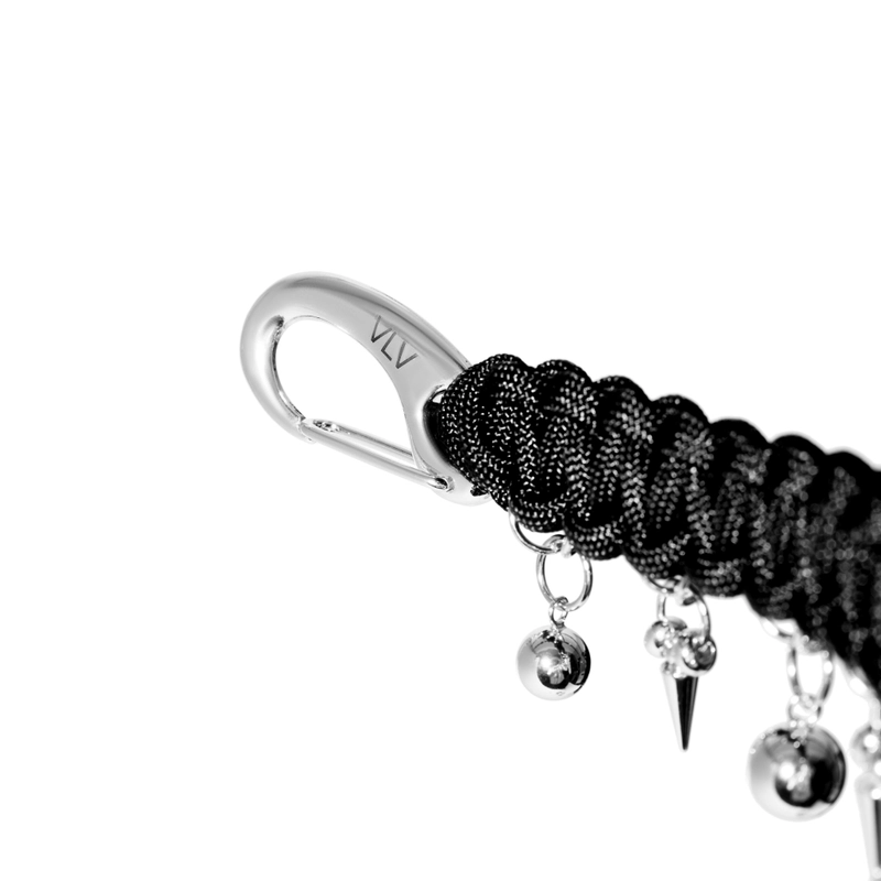 Колье Влюблённые – Серебро, Черное