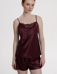 Пижама Mia-Amore 4597 "Lilirose" бордовый