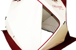 ЗИМНЯЯ ПАЛАТКА «СНЕГИРЬ» 3Т LONG КОМПАКТ