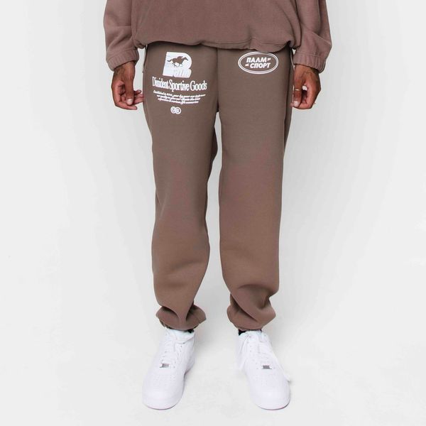 Спортивные штаны Dissident Sportive Goods коричневые - фото 2