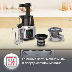 Шнековая соковыжималка Moulinex Juice & Clean ZU420E10