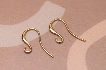 Швензы крючок 20 мм позолота