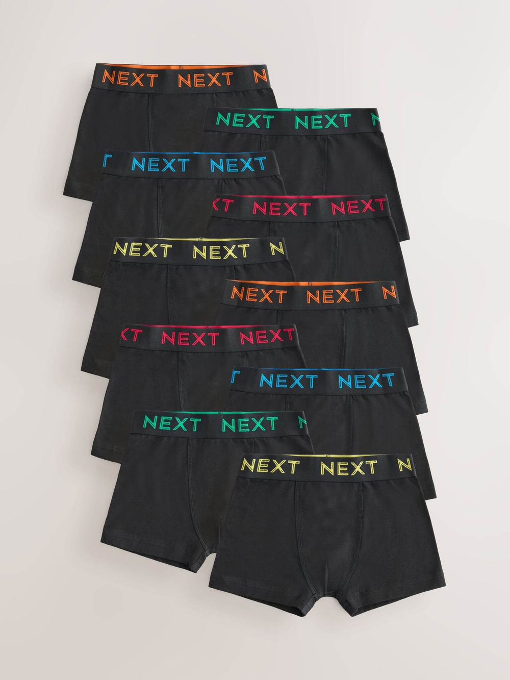 Трусы для мальчика Next E98-859, 10 шт., Черный
