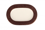 Тарелка овальная с бортом, 24*16см LEGACY COPPER