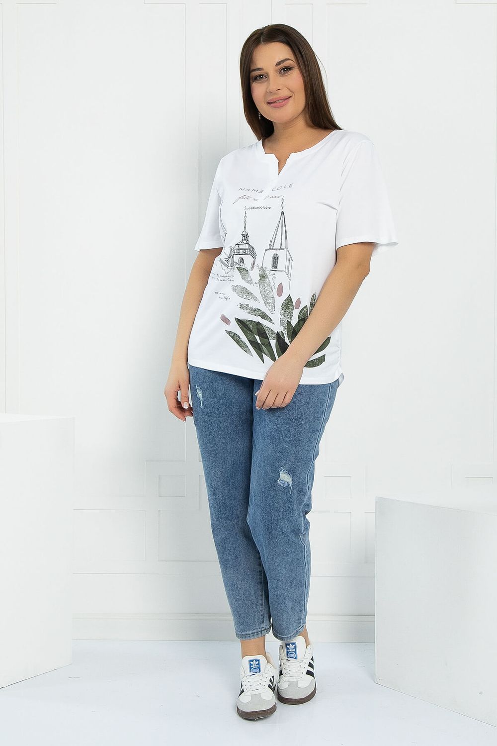 Блуза Арди (белая) Б12859-20М LT Collection