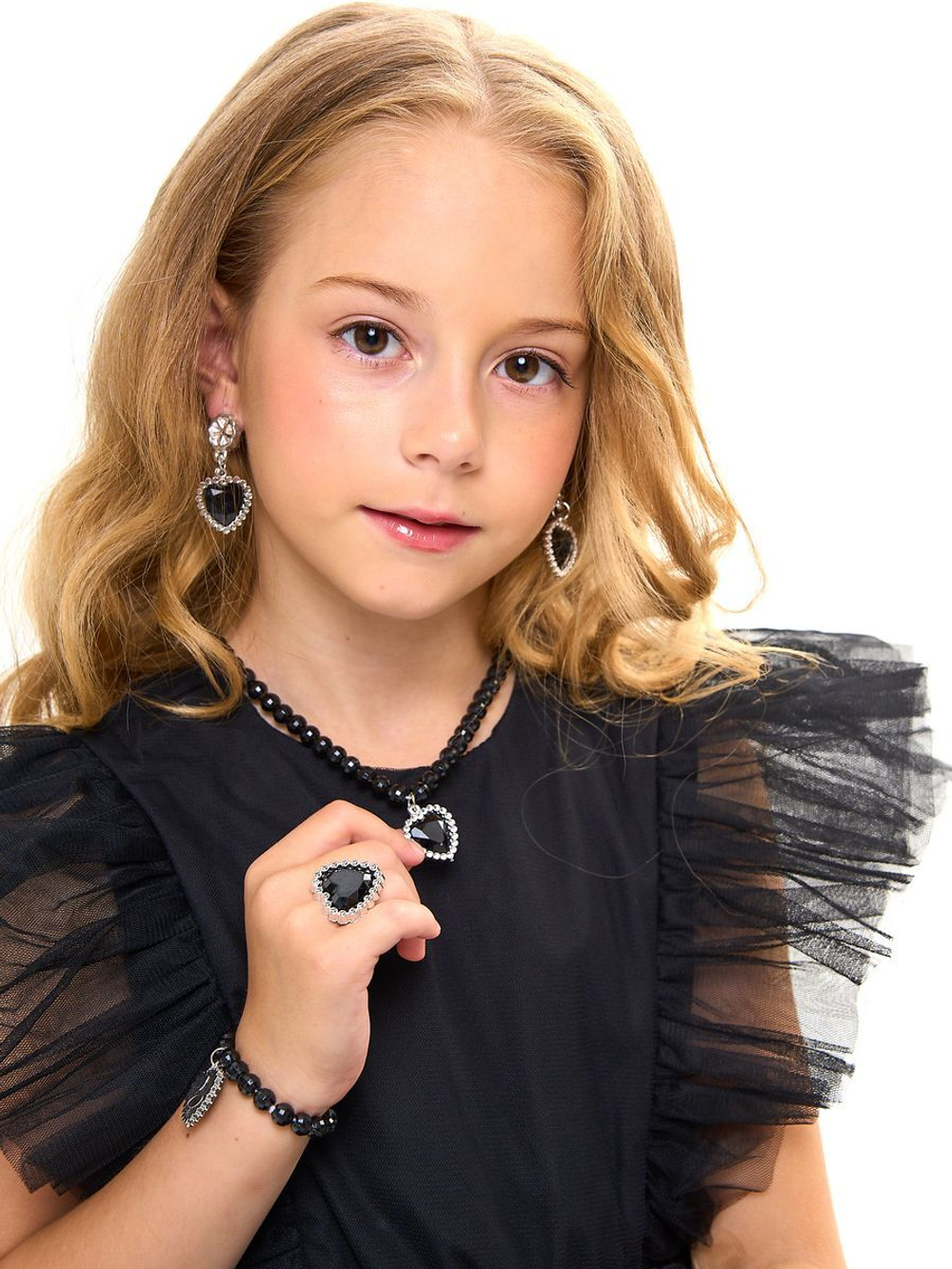 Аксессуары Уэнсдэй Wednesday бижутерия к платью