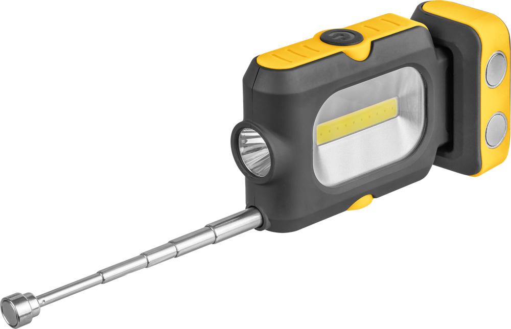 Фонарь Navigator 14 083 NPT-W07-ACCU для работы 1LED(1Вт)+1COB(3Вт) акк.3,7В