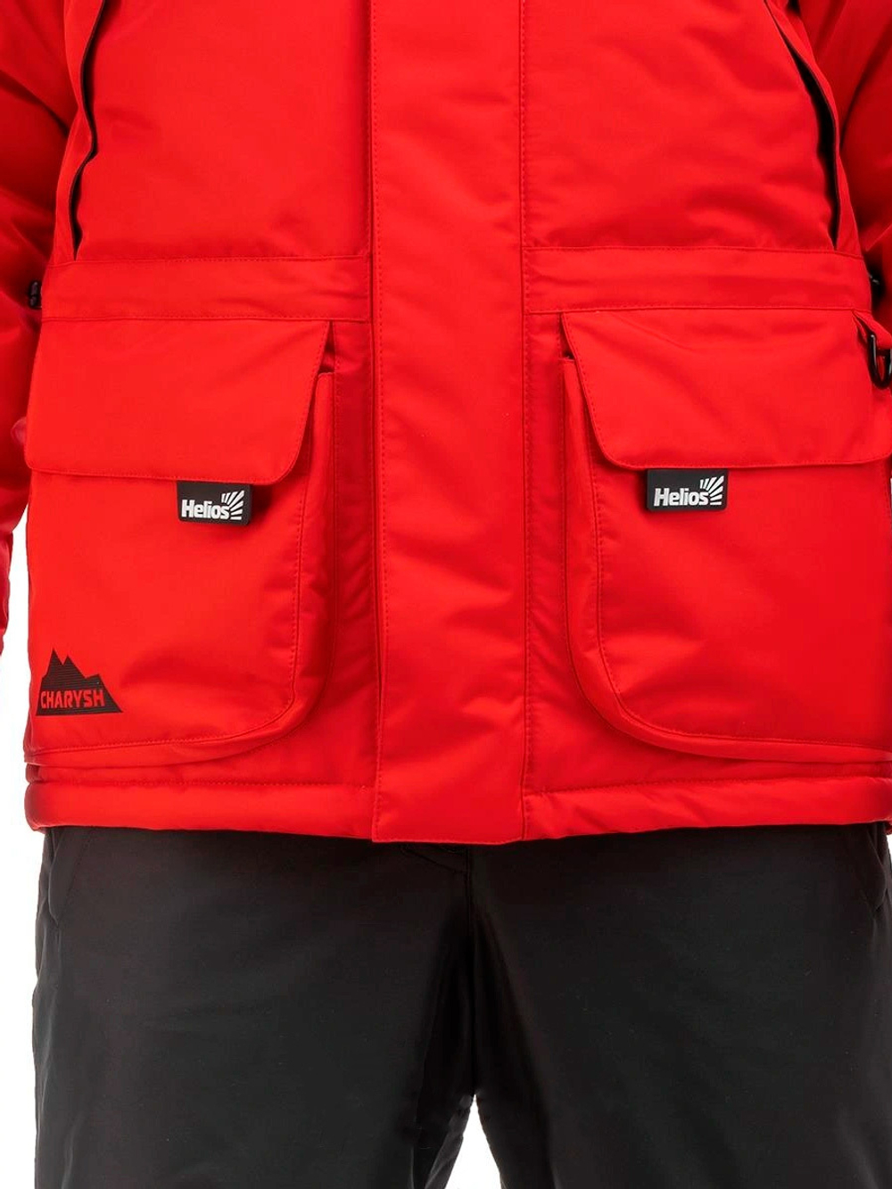 Костюм зимний рыболовный Helios Чарыш Pro, цвет красный, размер M 10/10 К (T-KSCP-M-48/176R)