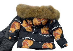 Уникальный зимний костюм Moncler с капибарой