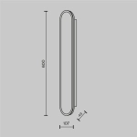 Декоративная подсветка Maytoni PERLAMOUR MOD429WL-L30BSK