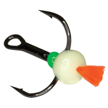 Тройник Капля EcoPro с хвостом Тип F Красный хвост Фосфор EP-TKF -