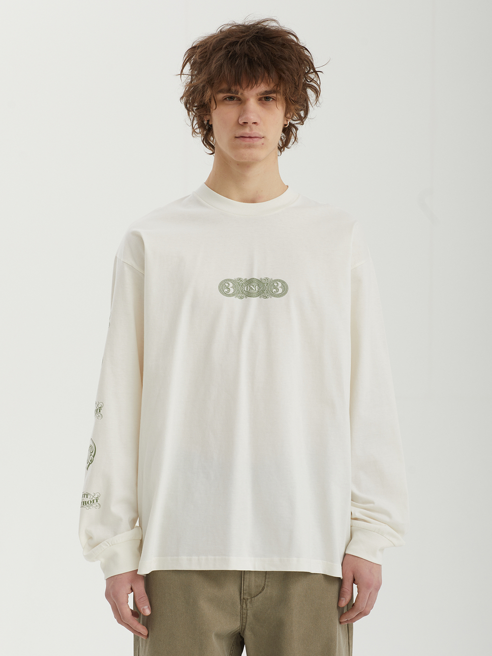 Мужской Лонгслив 3 One 3