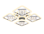 FA288/4 CH хром 116W 750*750*80 (ПДУ РАДИО 2.4G)