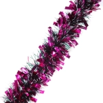 Мишура 2 м 9 см «Сказочные переливы», Фуксия