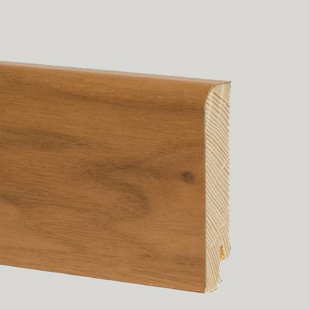 Плинтус напольный шпонированный Pedross Орех Американский 70х15х2500