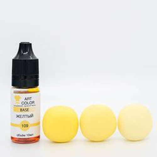 Гелевый краситель Желтый Art Color 12 мл