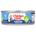 Chicken of the Sea, Albacore, премиальный тунец в воде, с низким содержанием натрия, 142 г (5 унций)