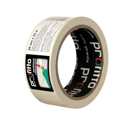 Profitto малярная клейкая лента 38ммх25м. белая