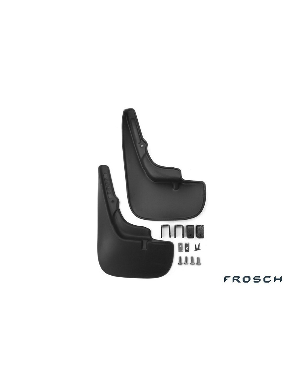Брызговики передние FIAT Ducato, 2012-2014, 2014- фургон 2 шт. (optimum) в коробке  FROSCH.15.28.F18