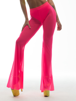 Disco Show trousers, Pink mesh