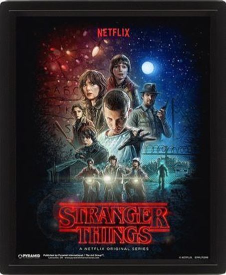 3D картина Stranger Things: One Sheet Странные дела