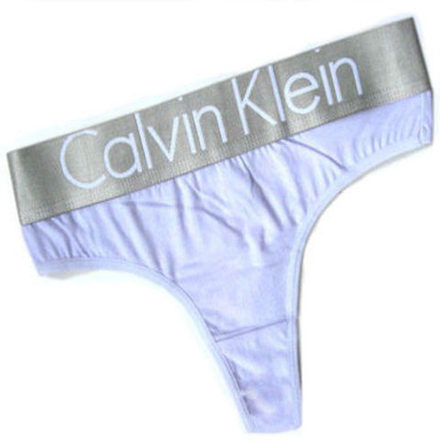 Женские трусы стринги Calvin Klein Women String White