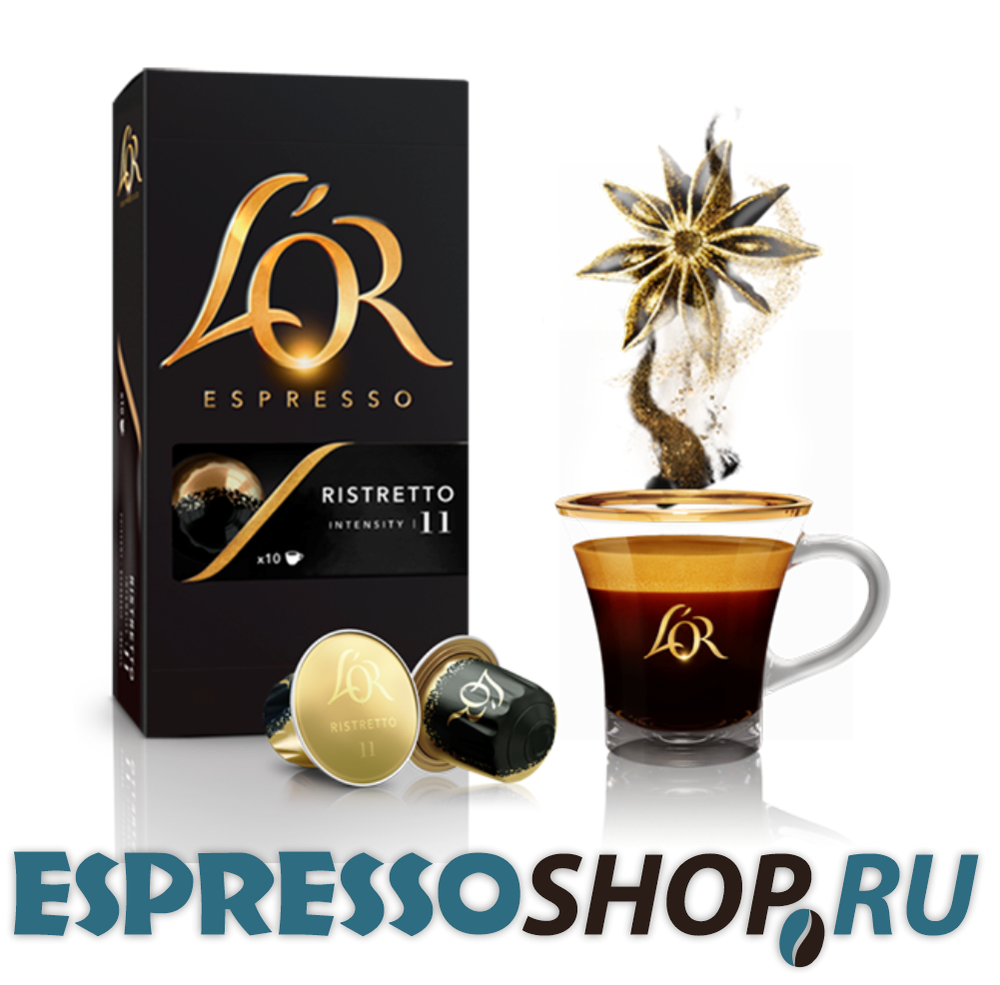 Капсулы для кофемашин Nespresso L&#39;Or Espresso Ristretto