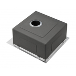 Мойка для кухни Milacio Denia 57 Steel MC.77409 сталь воронёная