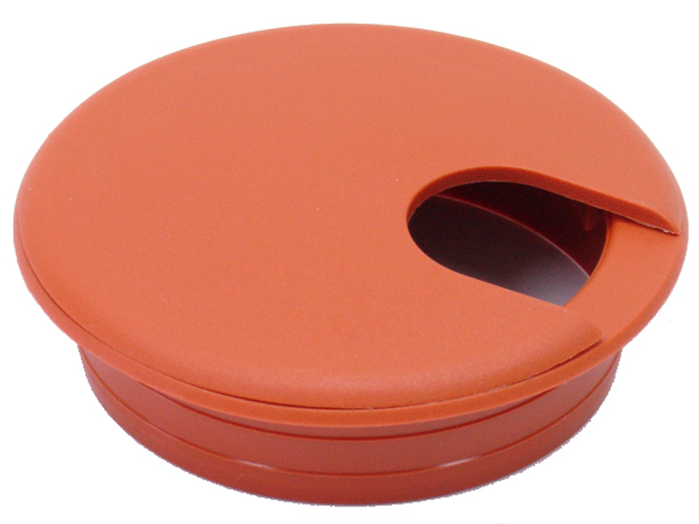 Кабель-канал О 62мм (вишня №3)