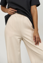 Брюки широкие, футер