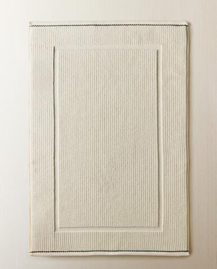 Zara Home коврик для ванной из хлопка, песочный, в полоску, 50x80 см