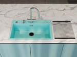 Мойка Omoikiri Kitagawa 79-LB-AZ Artceramic | Azur blue