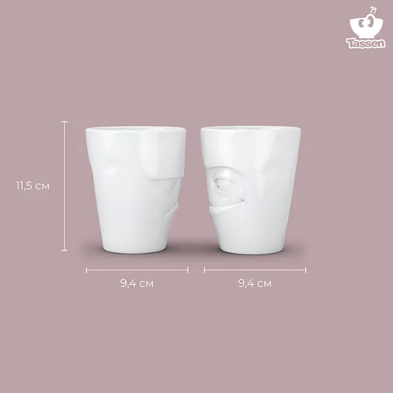 Набор из 2-х кружек Tassen Grumpy &amp; Impish 350 мл