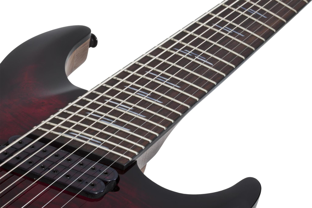 SCHECTER OMEN ELITE-8 MS BLACK CHERRY BURST