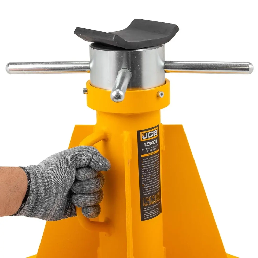Подставка ремонтная механическая винтовая 20т (h min 410мм, h max 600мм) JCB JCB-TZ200011