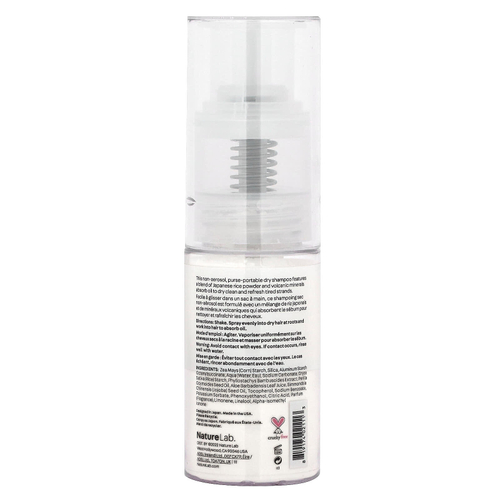 NatureLab Tokyo, Perfect Clean, сухой шампунь, с рисовым порошком, 21 г (0,74 унции)